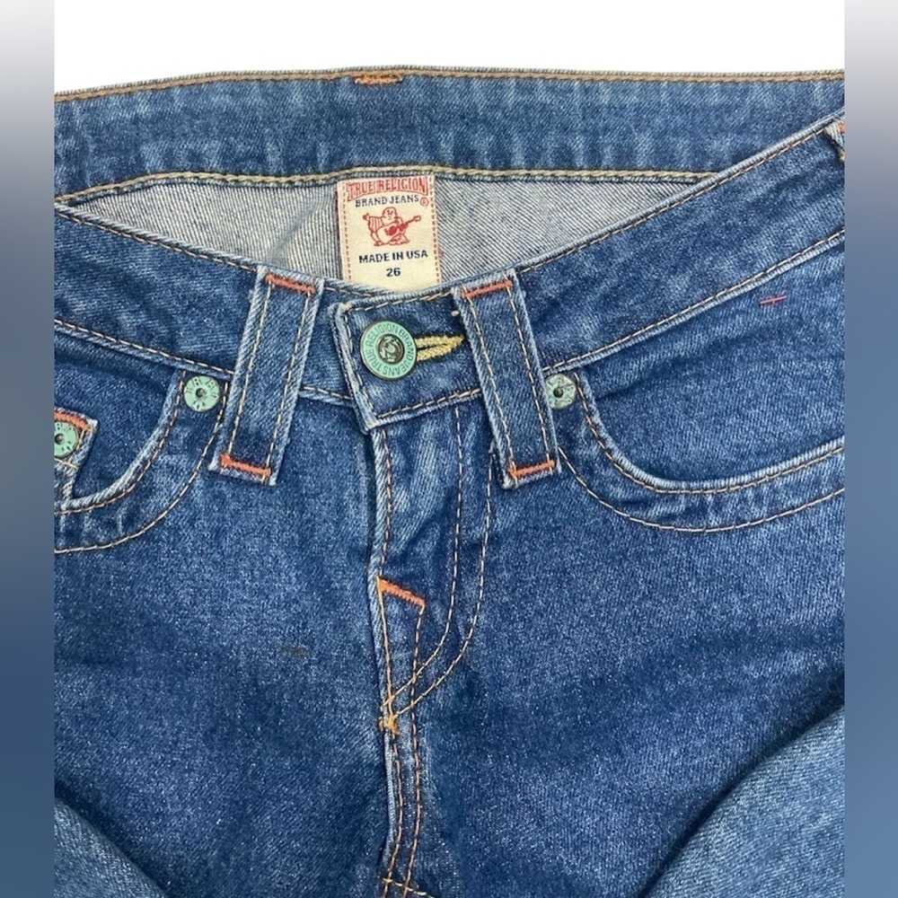 True Religion Johnny Jeans - Size 26 Made in USA - Picture 3 of 9